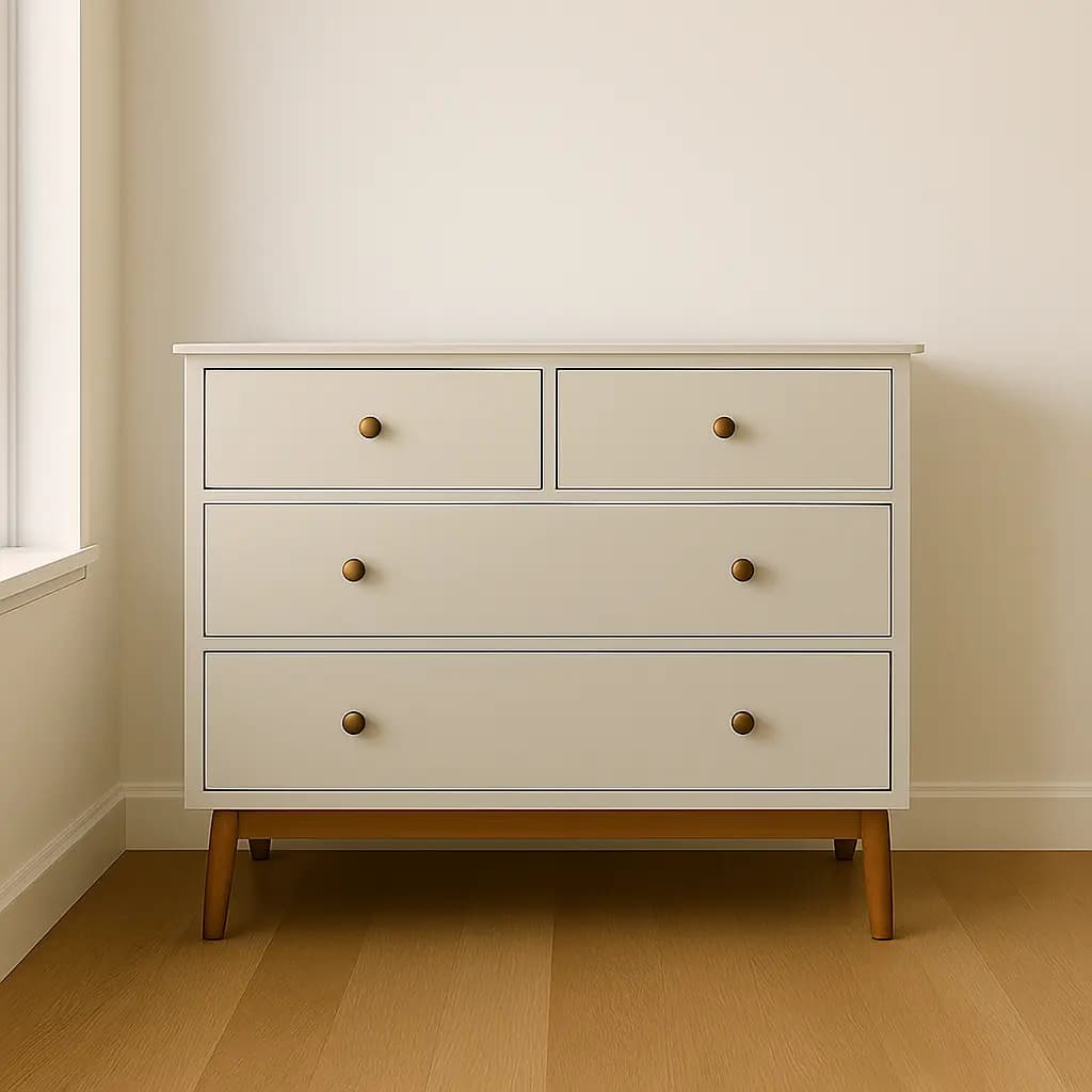 Thrift dresser flip before and after transformation